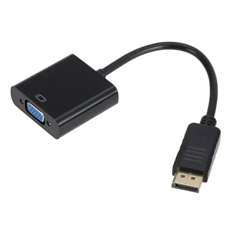 Переходник с DP на VGA DisplayPort «папа» на VGA «мама»