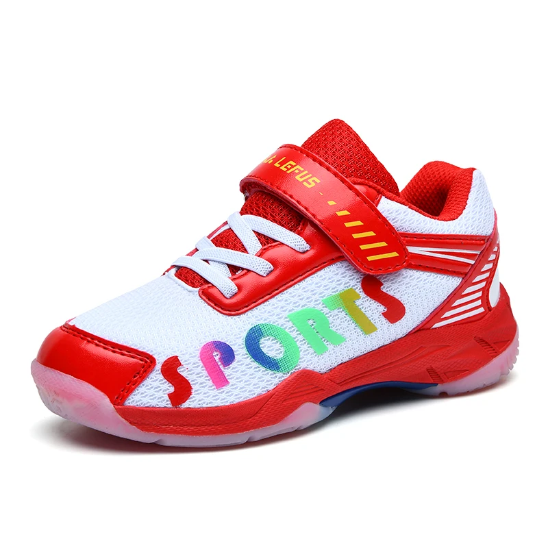 Genuine LEFUS children's badminton shoes for men and women's sports shoes for children's anti-skid students31-35