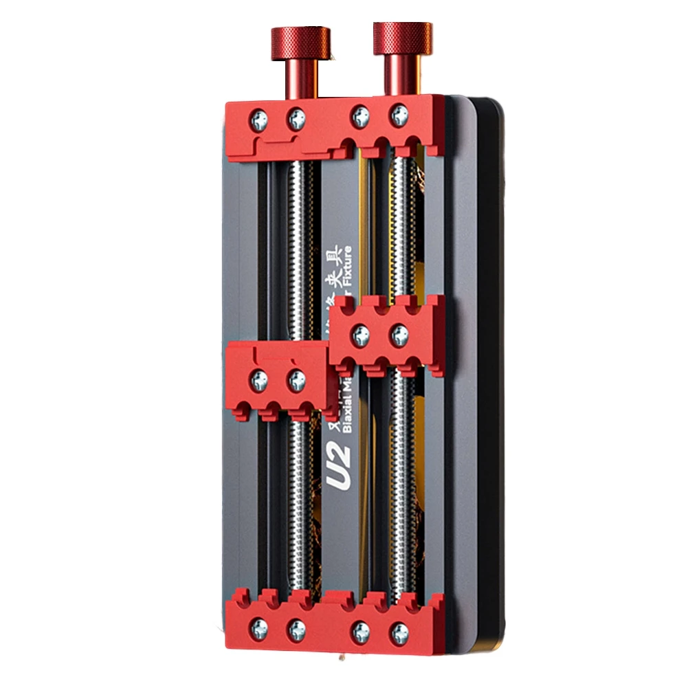 

Universal Double Shaft PCB Holder Motherboard Fixtur for CPU IC Chip Glue Removal Soldering Tools Phone Tablet Repair