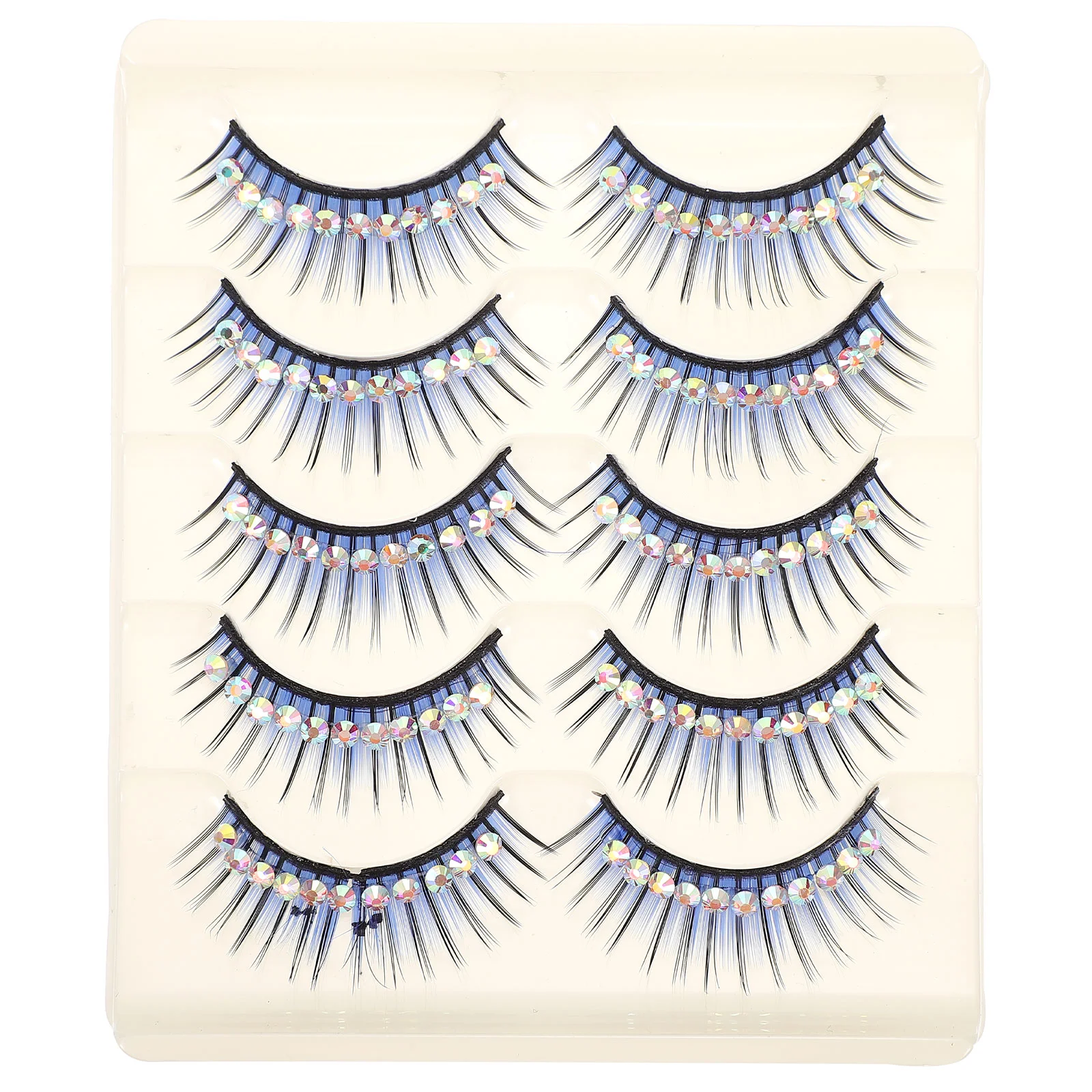 

5 Pairs of Exaggeration Latin Dance Stage Performance Eyelashes for Women