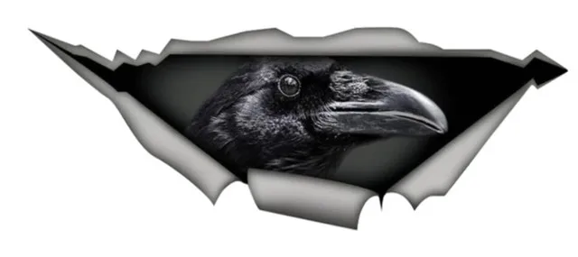 

Crow Sticker Bonding 20 CM