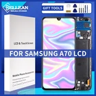 ЖК-дисплей Catteny 6,7 дюйма Super Amoled A705 для Samsung Galaxy A70, сенсорный дигитайзер в сборе, A70 2019, экран с рамкой