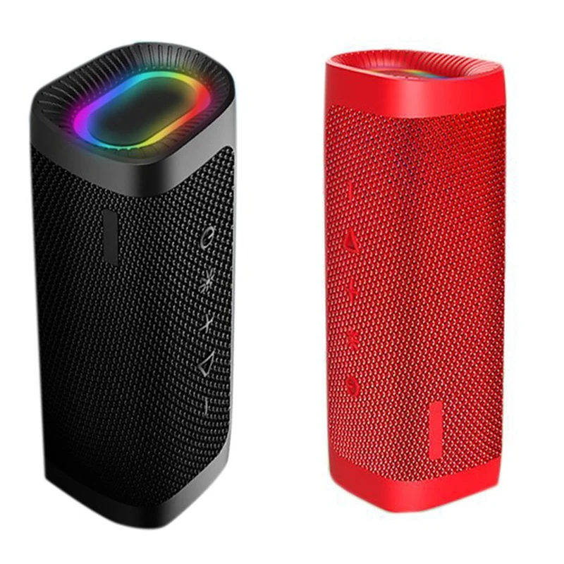 

Bluetooth-Колонка портативная беспроводная, IPX5, со светодиодной подсветкой