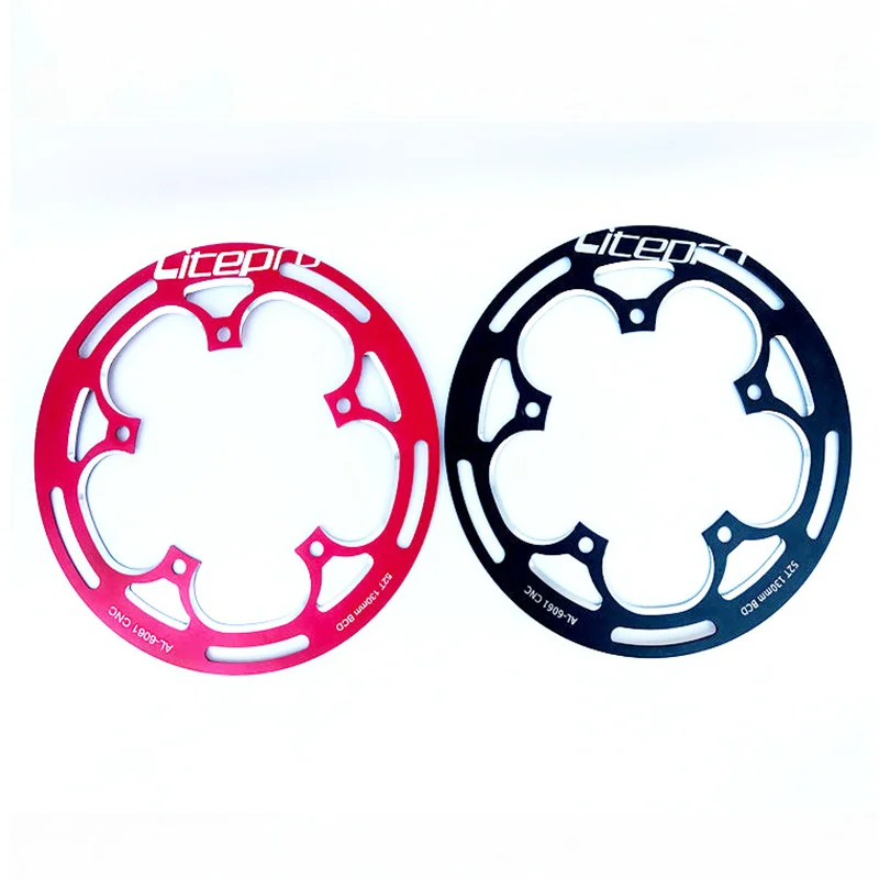 Litepro LP велосипедная Складная CNC односкоростная дисковая звезда с защитой BCD 130 мм