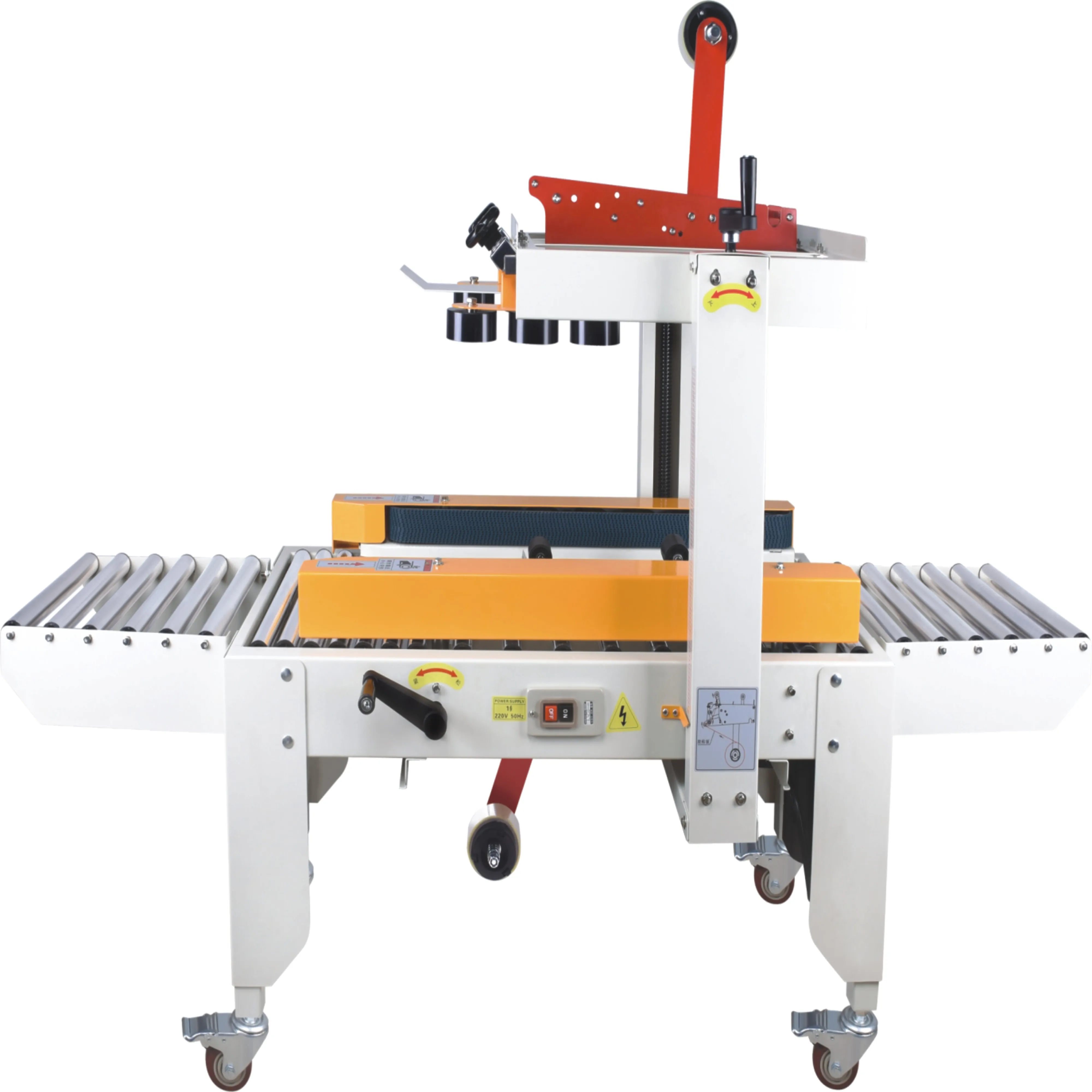 

Automatic Carton Sealer Box Sealing Machine with Top & Bottom Conveyor