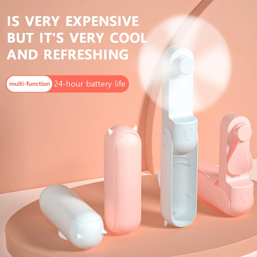 

Handheld Fan Mini Fans Ventilador USB Rechargeable Fan 4800mAh Silent Small Fan for Home Ventilador de Mano Ventoinha