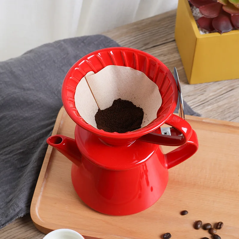 Керамический кофейный фильтр Hario V60 для ручной работы конический и Размер 02 100