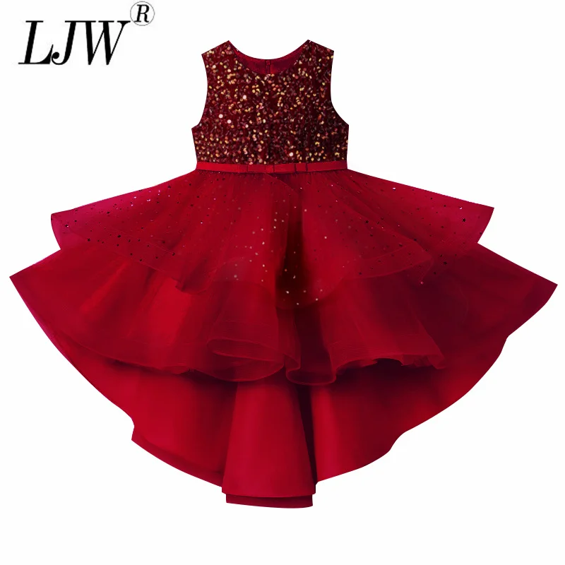 Новинка 2020 г. рождественские праздничные платья для девочек летние Новогодняя