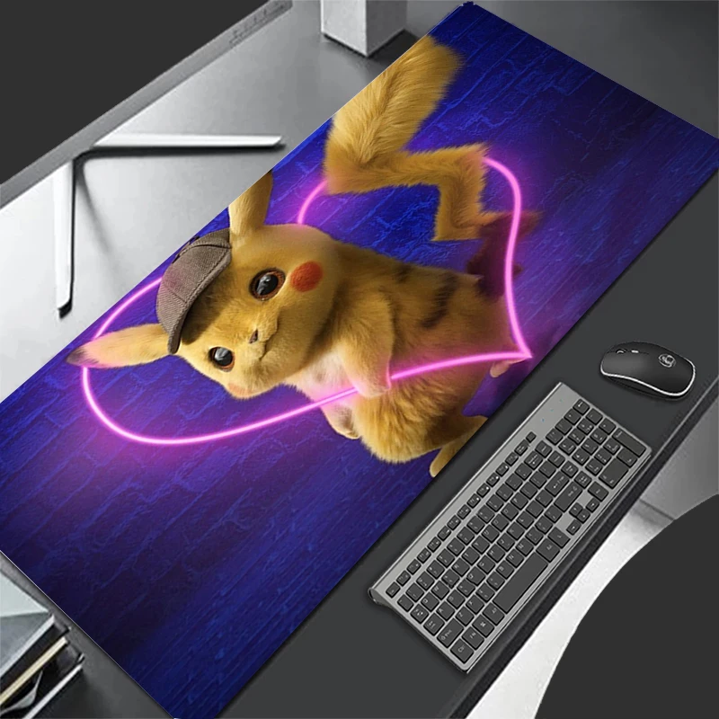 

RAZER Pokemon Pikachu Goliathus Speed Mouse Pad Gamers Computer Extended Game Mousepad Desk Mat Keyboard Rubber Durable Carpet