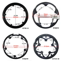 42t 44t 46t 48t 52t bike crankset protective sleeve chainwheel guard chainring cover bicycle chainwheel protector