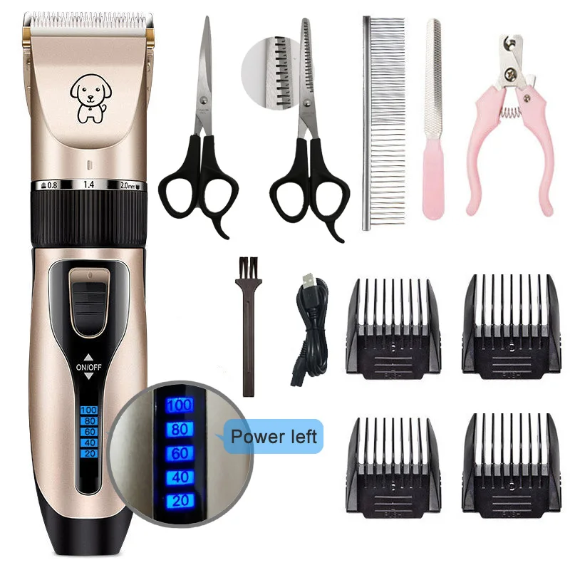VIP Dog Clipper Professional Grooming Kit Rechargeable Pet Cat Dog Hair Trimmer  Dropshipping Center Best Product Find Selling