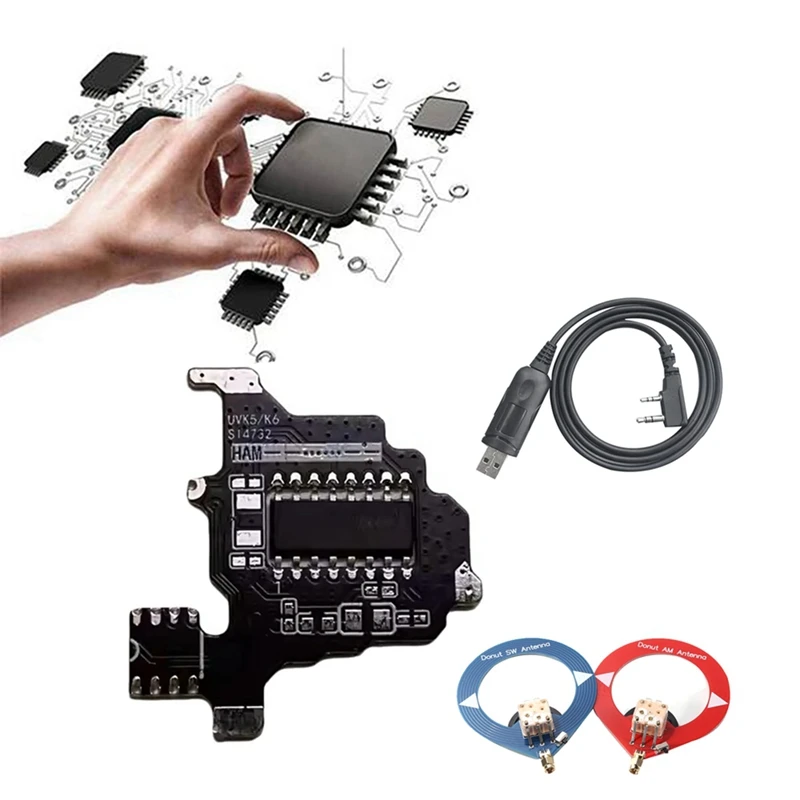 Модуль SI4732 + 2 антенны Xdonut для коротковолнового радиомодуля Quansheng K5/K6