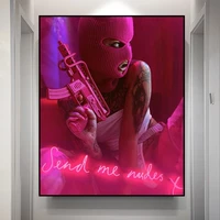 hot sexy women figure art canvas painting wall art posters prints wall pictures for living room bedroom home wall cuadros decor