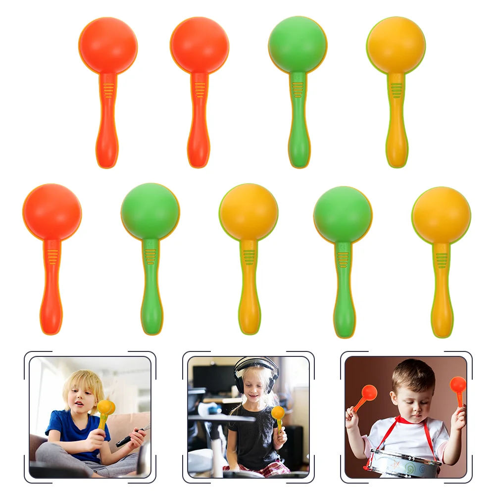 

9 шт., детские музыкальные перкуссионные инструменты