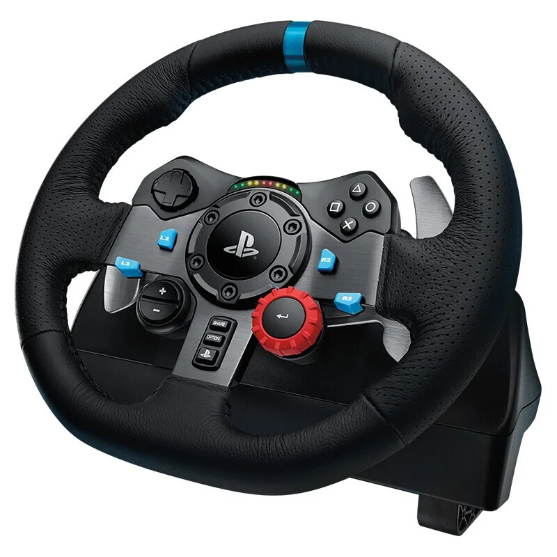 Игровой рулевой гоночный симулятор Logitech G29 рулевое колесо с ПК/PS4 обратная связь