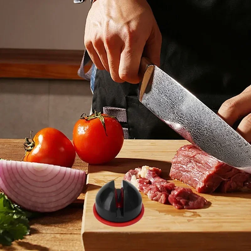 10/1 шт. быстрая точилка для ножей ручная самоклеящаяся шлифовальная машина