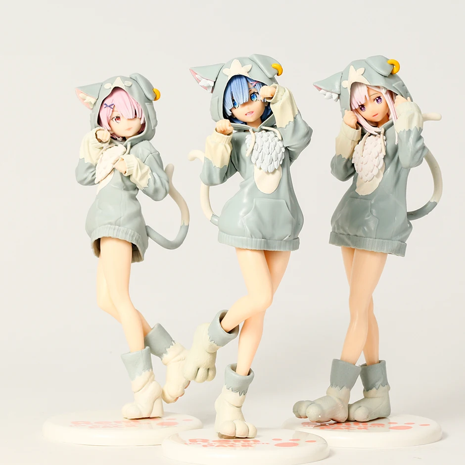 

Супер премиум фигура Re ZERO Emilia Ram Rem Great Spirit Pack