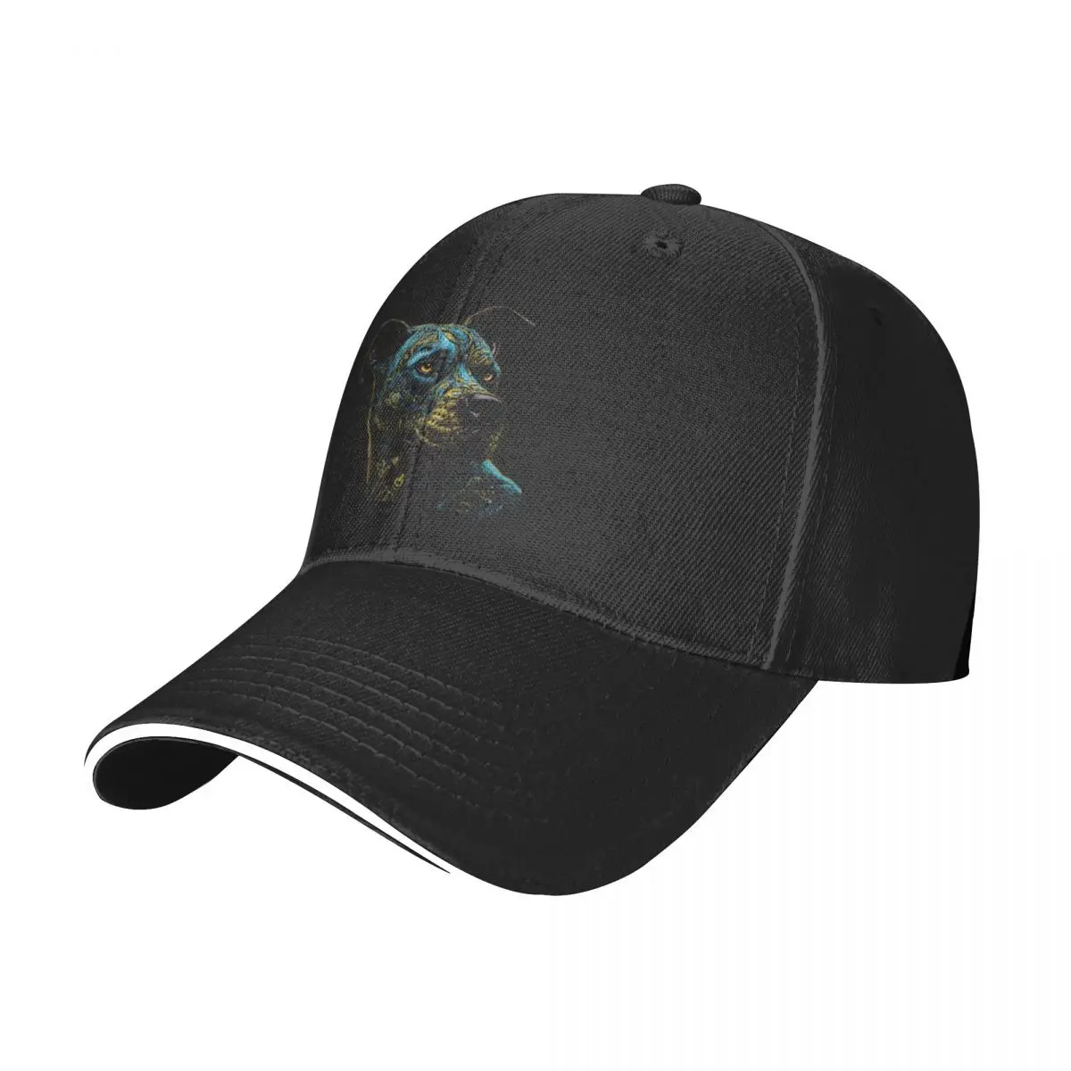 

Dog Baseball Cap Zombie Portraits Trendy Trucker Hat Spring Man Skate Printed Snapback Cap