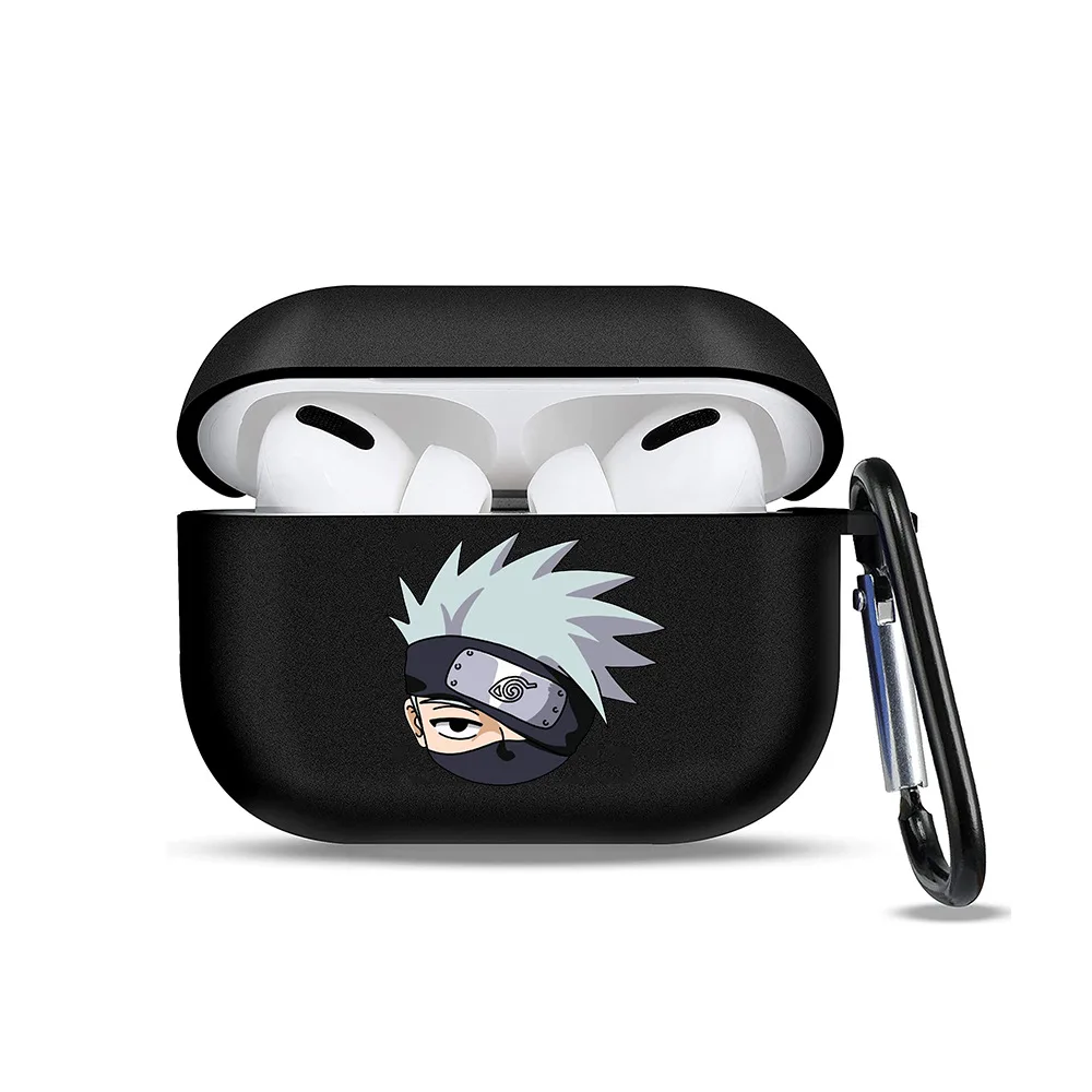 Anime Naruto Soft Earphone Case for Apple Airpods 1 2 3 Pro Cartoons Akatsuki Itachi Bluetooth Headphone Protective Cover Gifts images - 6