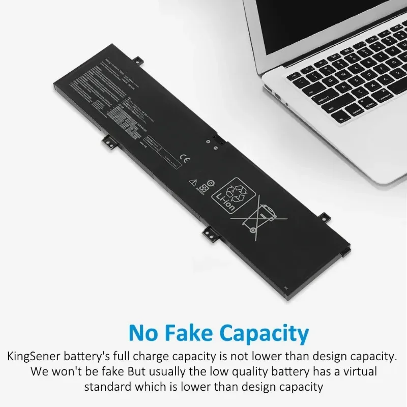 Новая батарея для ноутбука C41N2101 15.48V 76Wh 4770mAh для ASUS FX517Z FX517ZE FX517ZM FX517ZC FX517ZR GA402RK UM6702RA, замена (art.: 3920db975d85a) - 3920db975d85a