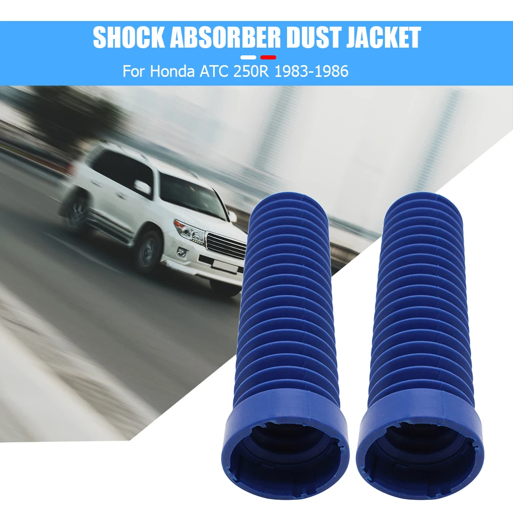 

Heavy Duty Front Fork Shock Boots Repairing Parts Blue Outdoor Anti-resistance for Honda ATC 250R 83-86 Three Wheeler