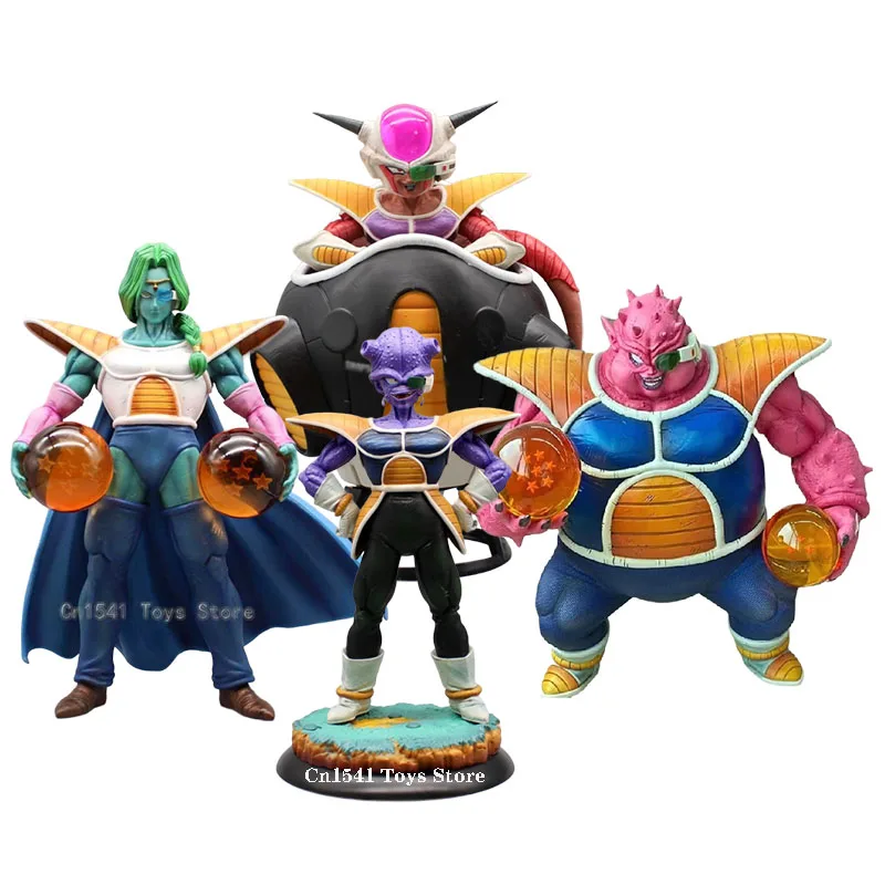 

Anime Dragon Ball Z Action Figures Cui Zarbon Frieza Dodoria Figurine Evil Frieza Force Figure Statue PVC Collection Model Toys