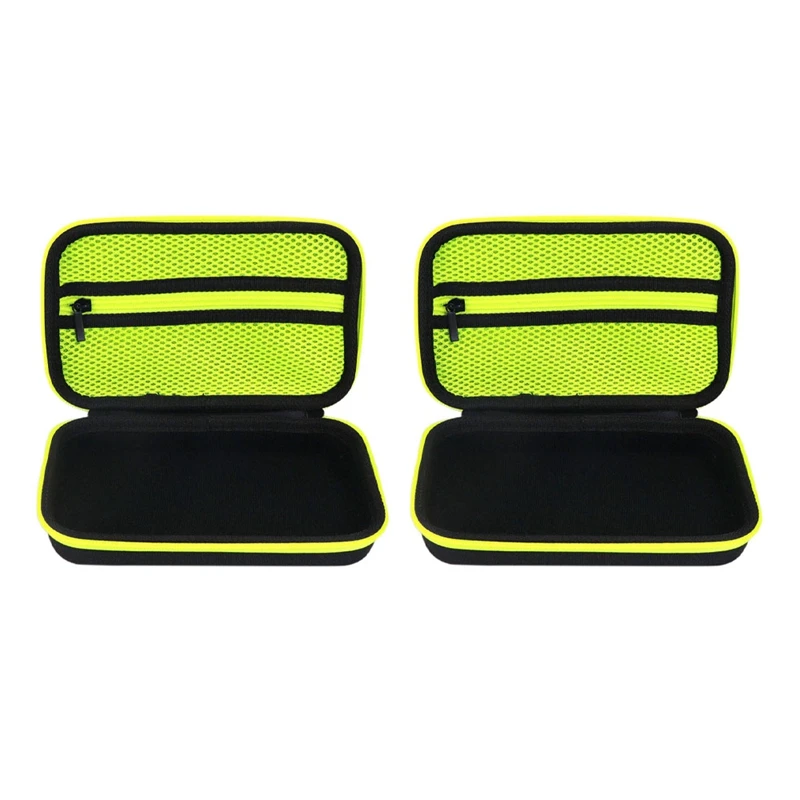 

2X Electric Trimmer Shaver Carrying Case For Oneblade Electric Trimmer Shaver Body, For Qp2520/2530