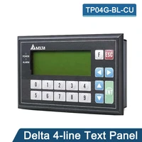 original delta 4 line tp04g bl cu text panel display delta hmi 4 1 inch