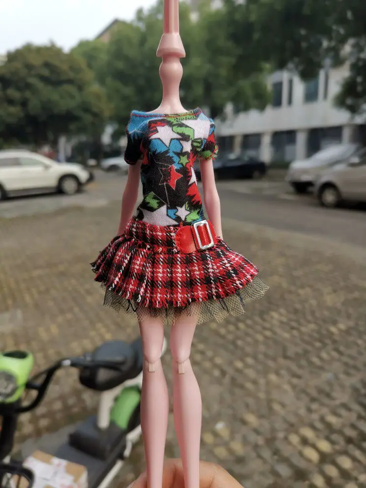 Фото Модная одежда для кукол Monster Doll: наряды, костюмы, сумки и аксессуары для кукол 1/6. Новые модели одежды в различных стилях. №5