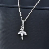 kioozol korean fashion ballet girl pendants necklace for women chains accessories gift for girlfriend fashion jewelry 680 ko2