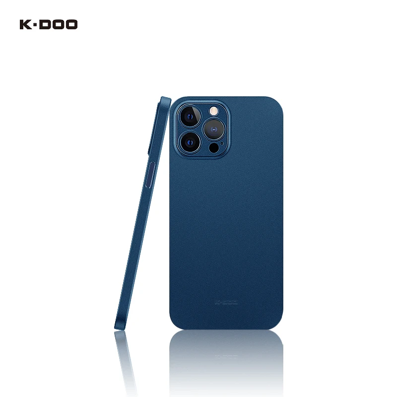 

K-DOO Ultra Slim thickness Air Skin Full Coverage Protect Cover Phone Case for iPhone 13 14 mini Pro Max