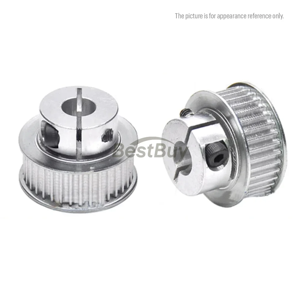 Фото 3M 20T/22T/24T/25T/26T/28T/30 зубьев K Тип зажима Синхронные колеса Диаметр 5-16 мм для ширины ремня 10/15 мм Аксессуары для 3D-принтеров №2