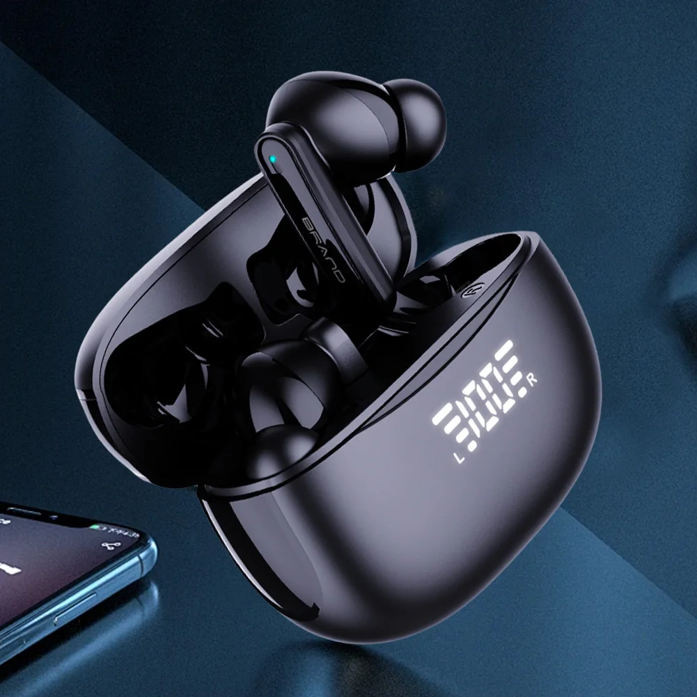 Наушники-вкладыши Bluetooth-совместимые с шумоподавлением TWS