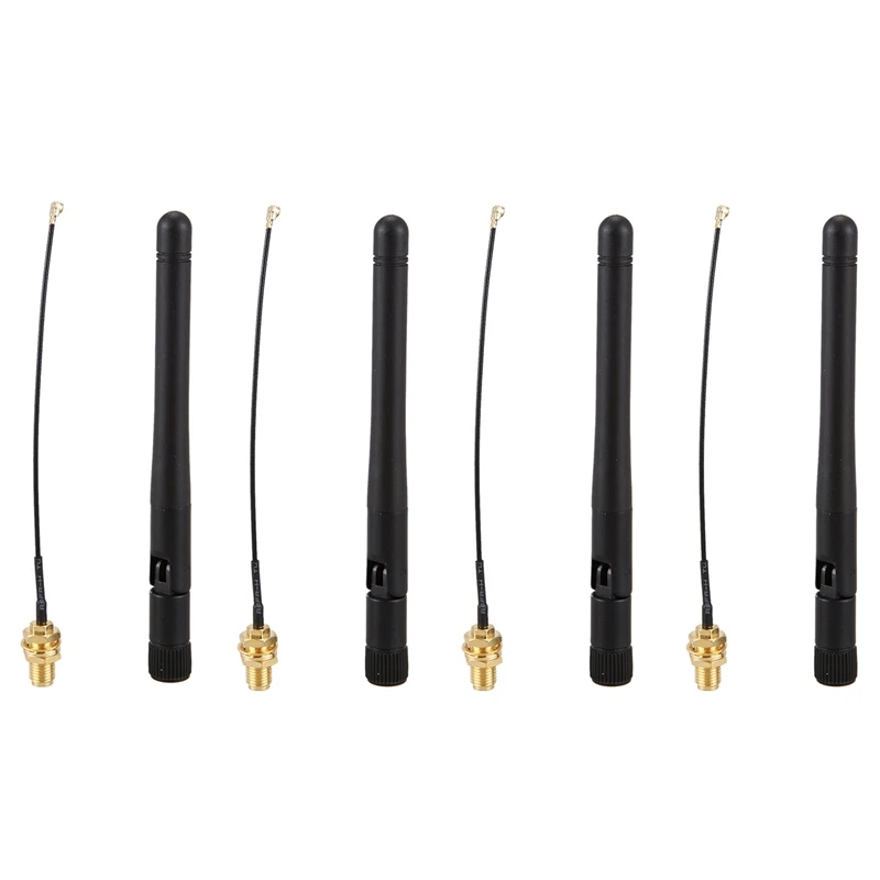 

4x433 МГц Антенна 3Dbi GSM стандартная штепсельная вилка резиновая Водонепроницаемая Lorawan антенна + IPX на SMA небольшой удлинитель кабеля