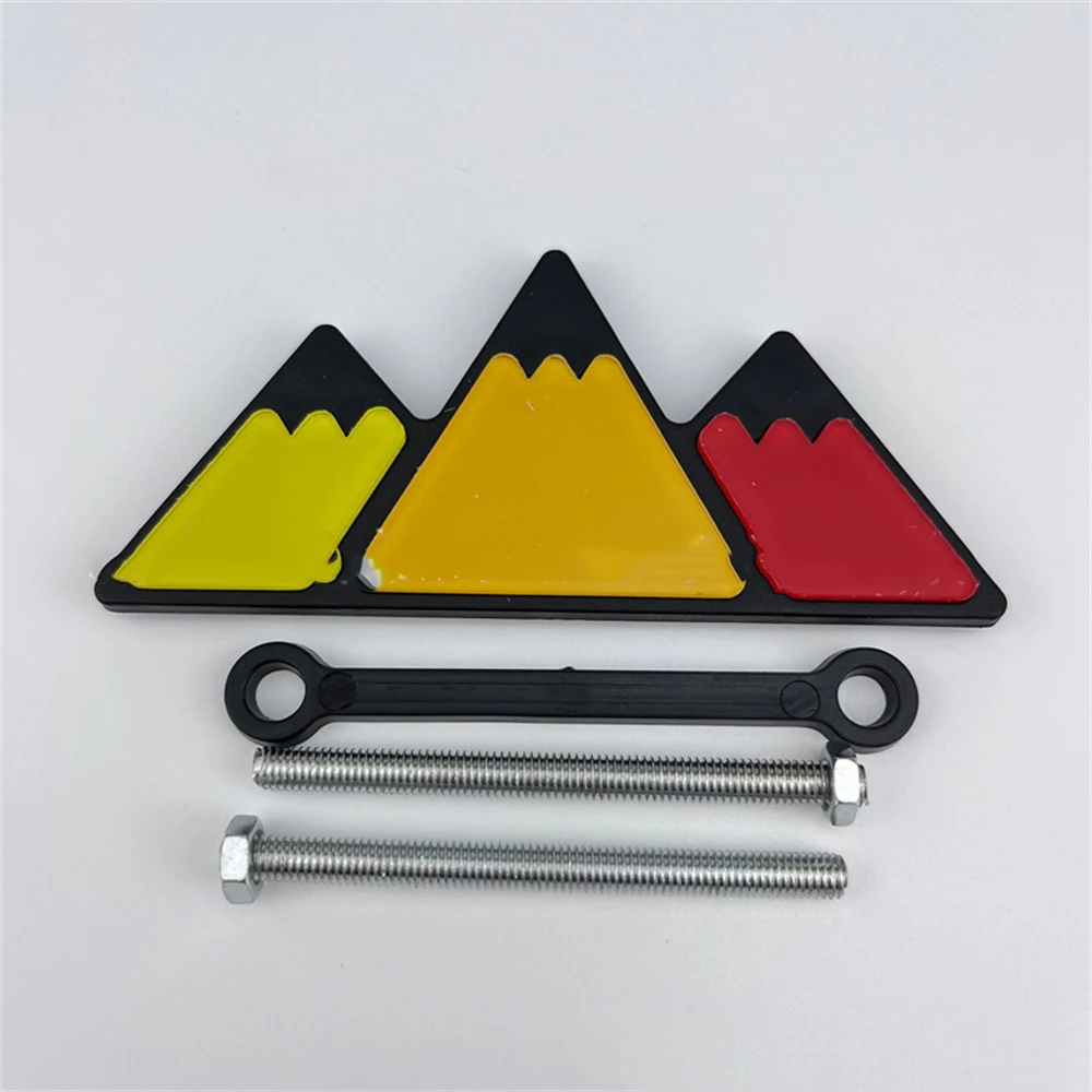 Цветная эмблема на решетку радиатора для 4runner 2018 2019 автомобильный трехцветный