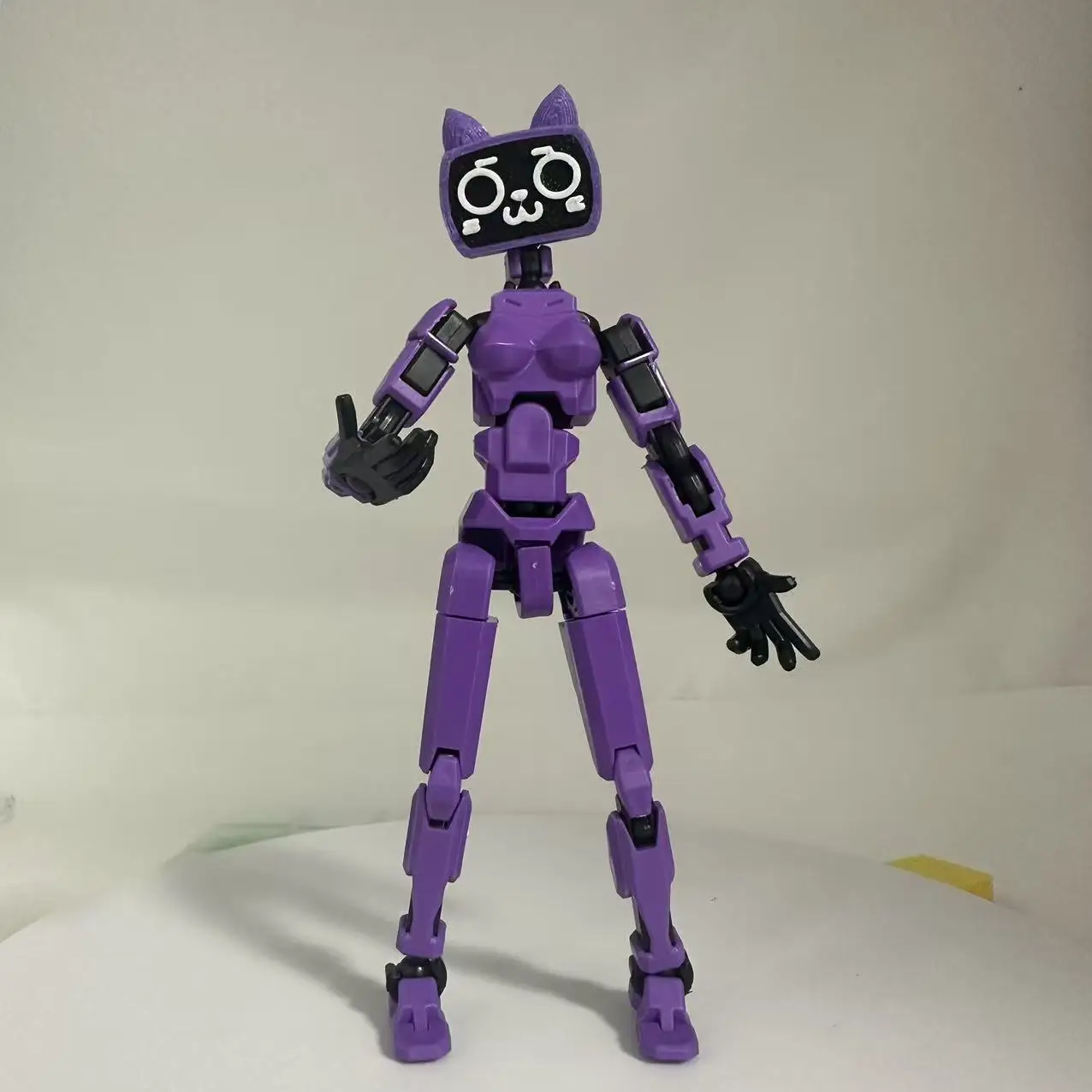 Робот-игрушка Kitten TV 6-го поколения, аниме-фигурка, 3D-печатная, многосуставная, Lucky 13, сборная модель DIY, настольное украшение (art.: 3920dacc35e06) - 3920dacc35e06