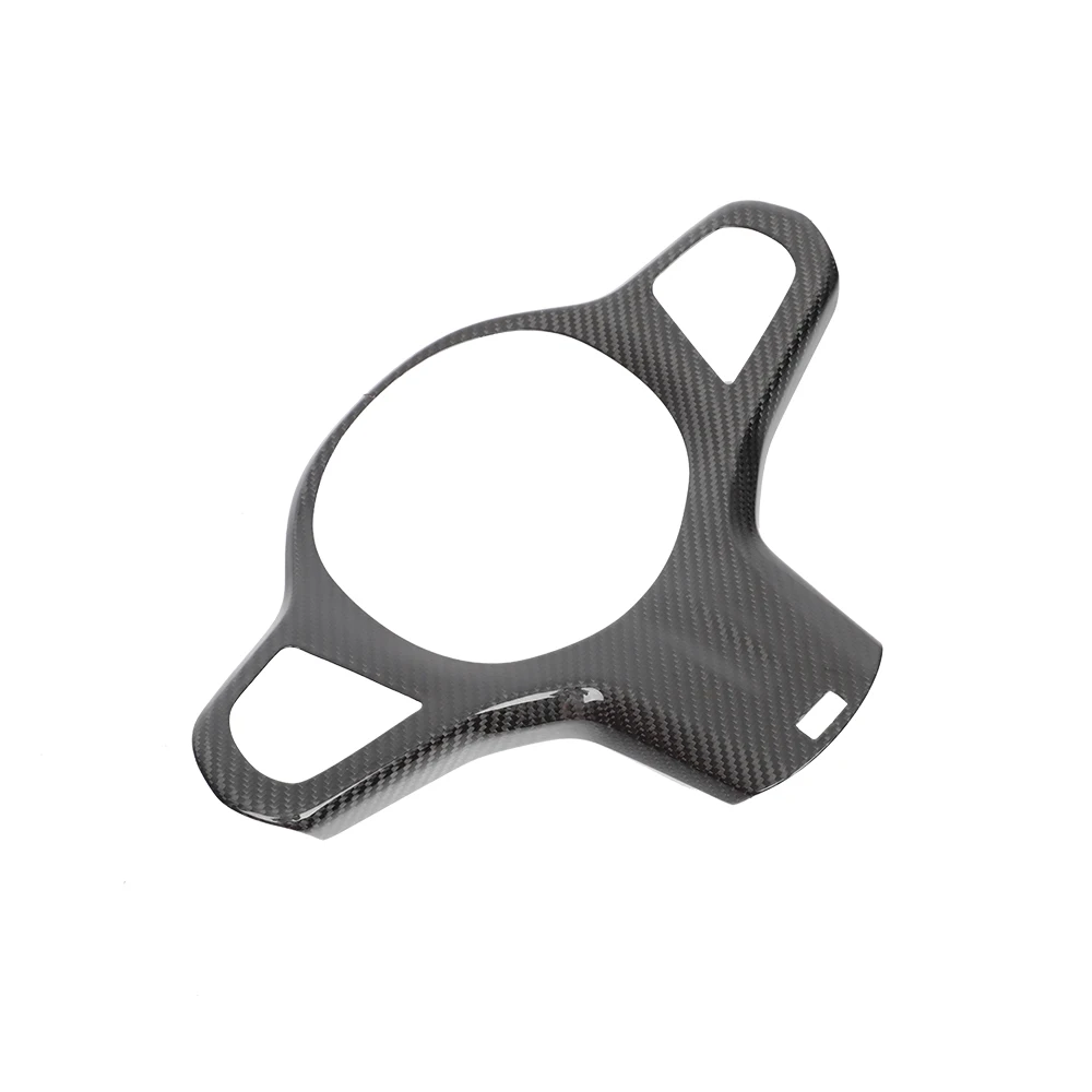 

For BMW M Sport G20 X3 G30 2018up Real Dry Carbon Fiber Steering Wheel Cover Trim