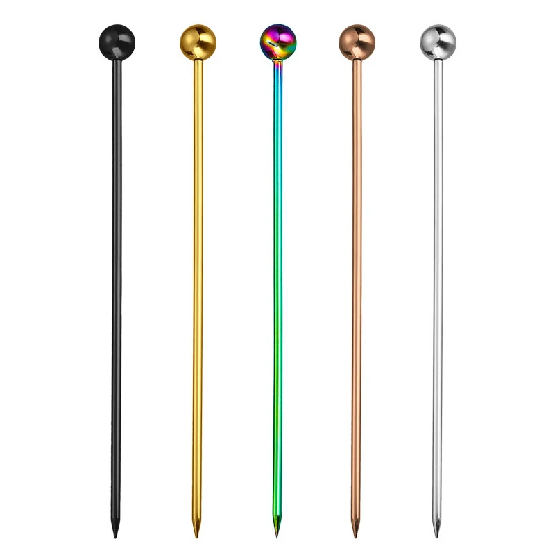 

5 шт., металлические палочки для Зубочисток