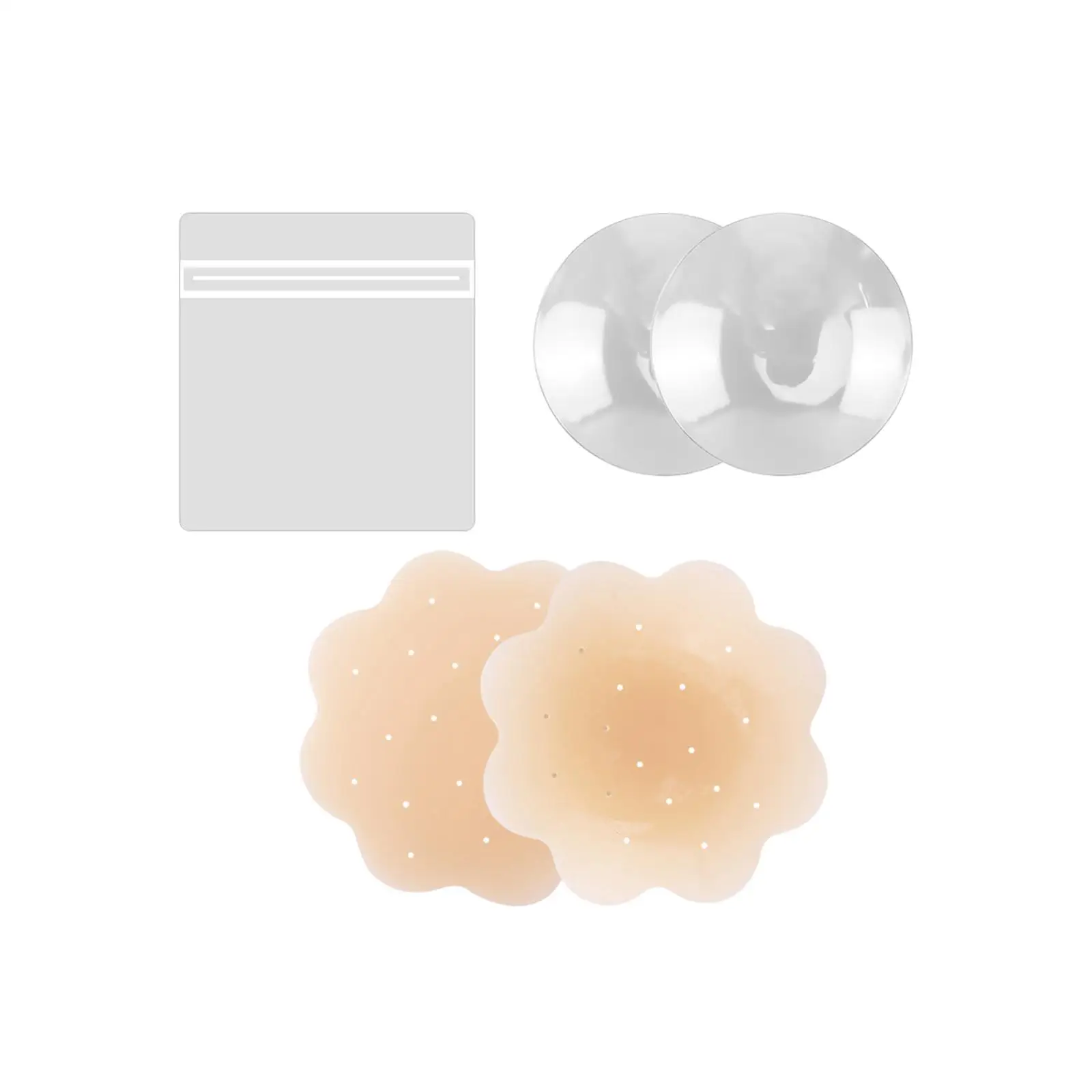 

2Pcs Invisible Sticky Bra Bra Covers Pasties Cover Adhesive Bras for Party Shirts Bathing suits Sleeveless Dress