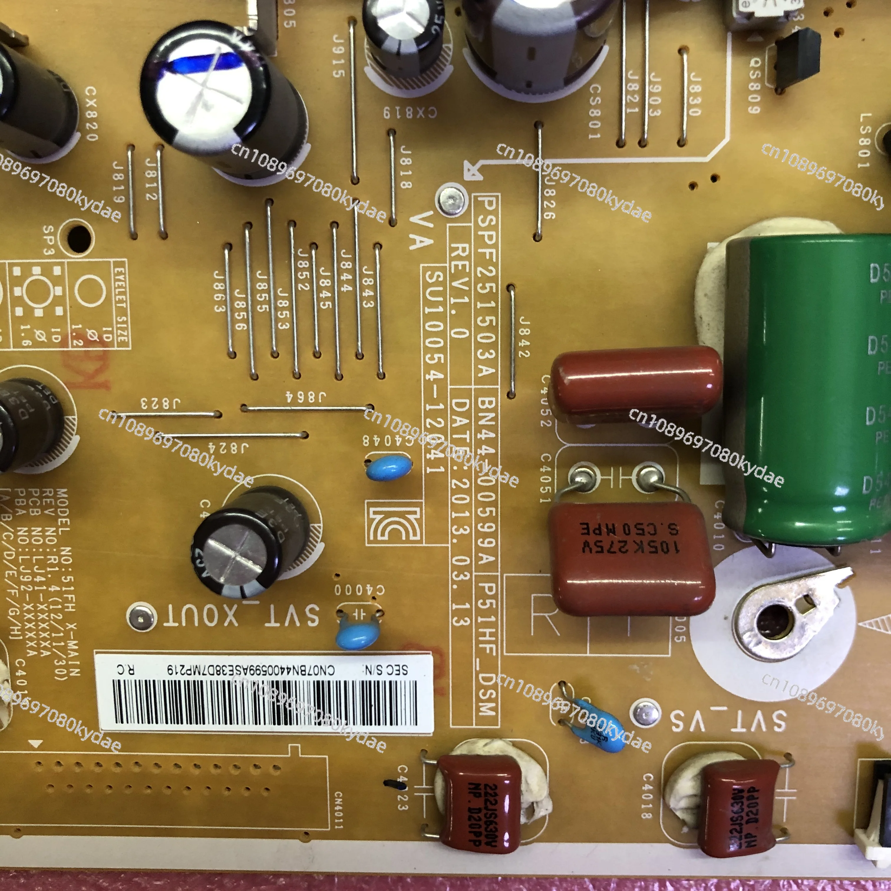 PS51F4500AR PS51F4500AJ электронная плата PSPF251503A