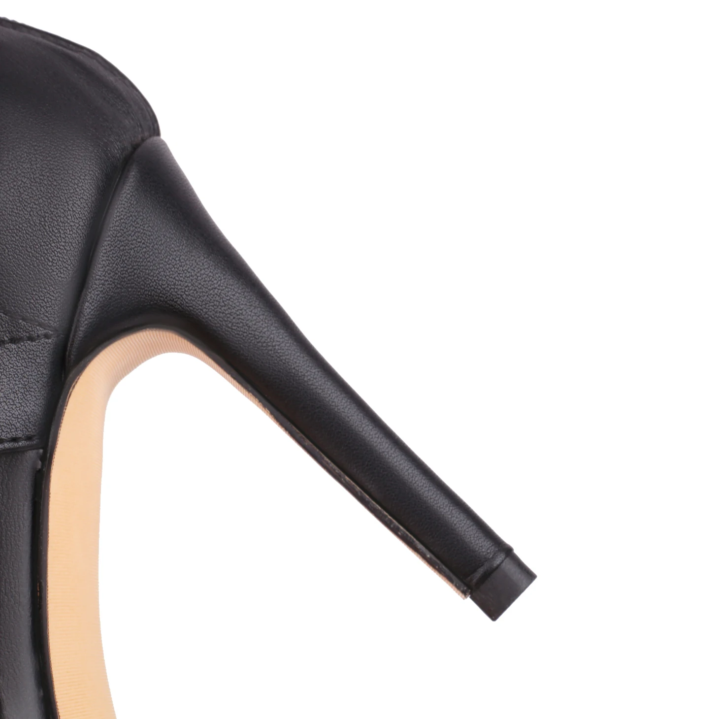 Sandals Boots Women Peep Toe Summer Shoes 2023 Leather High Heels Soft Comfortable Stable Pad Latin Tango Salsa Dance Stiletto