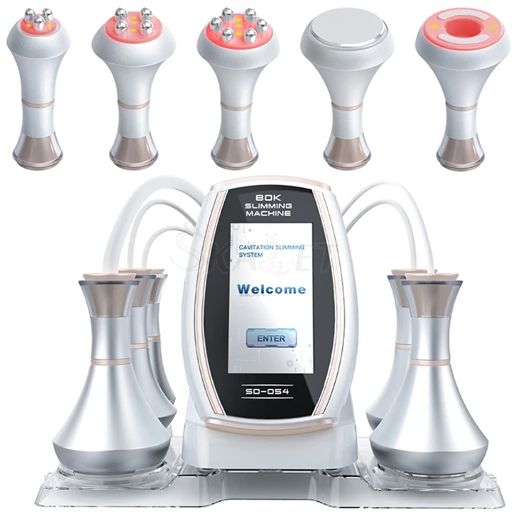 

Ultrasound 80k Cavitation Vacuum Slimming System Machine Weight Reduction Face Lift RF Beauty Equipment