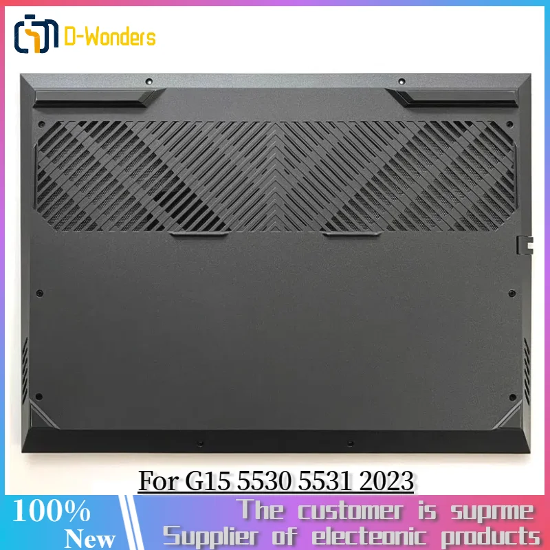 Новинка Нижняя крышка для Dell Gaming G15 5530 2023 нижняя деталь черный цвет 0 WW6FR