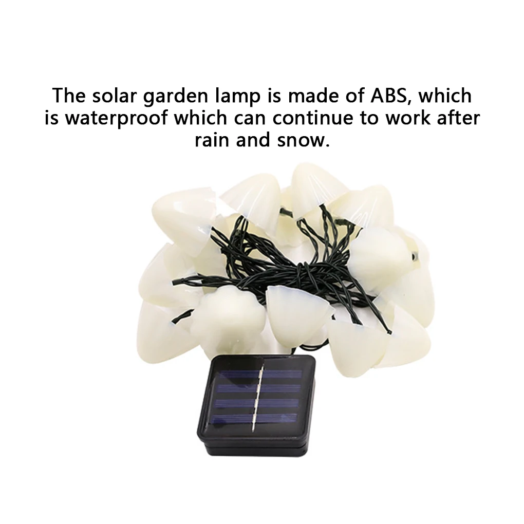 

Solar Light Waterproof Mushroom Garden Landscape Walkway Courtyard Lamp
