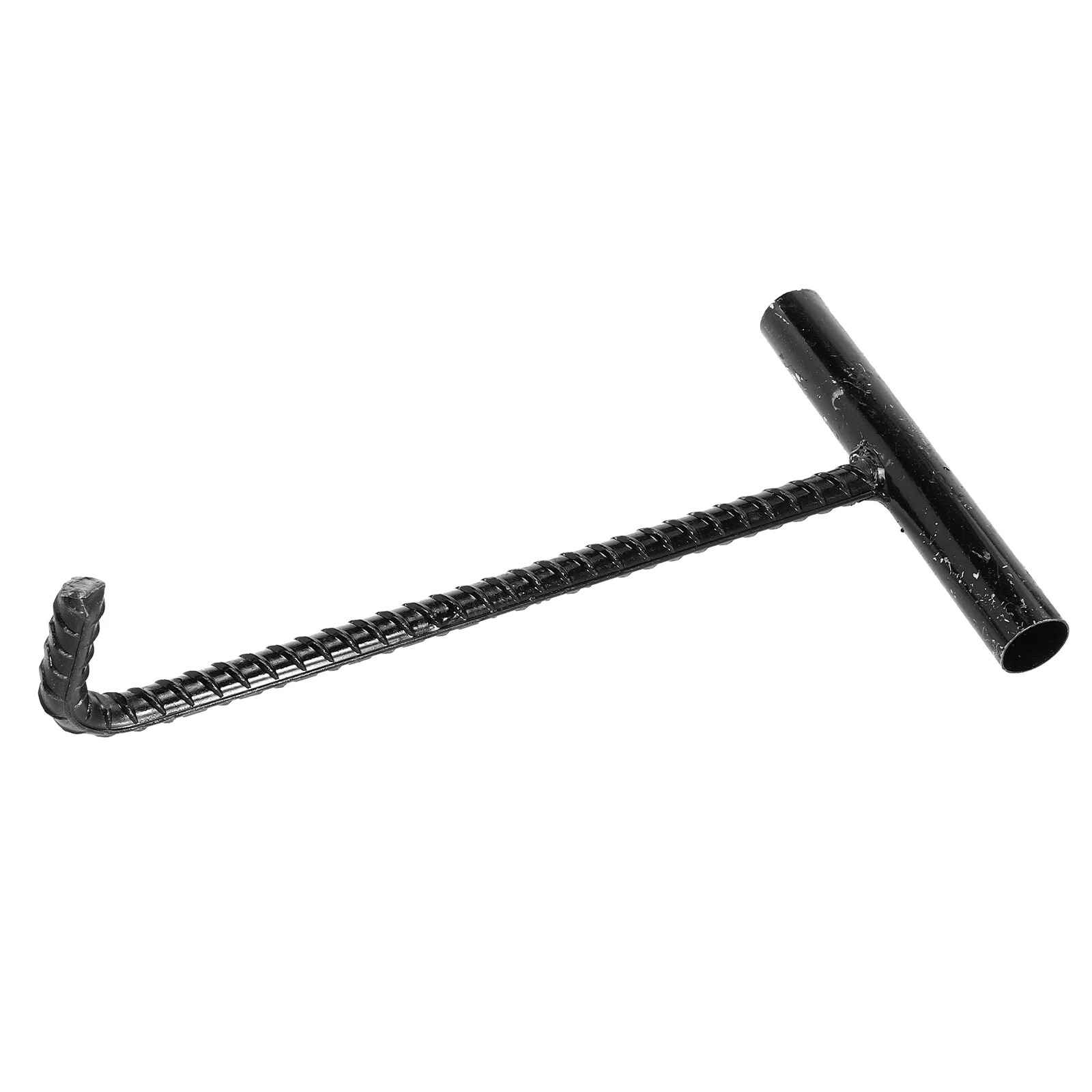 

Handle T-shaped Manhole Cover Hook Practical Rolling Door Pull Lift Roll-up Heavy-Duty Roller Shutter Boot Puller