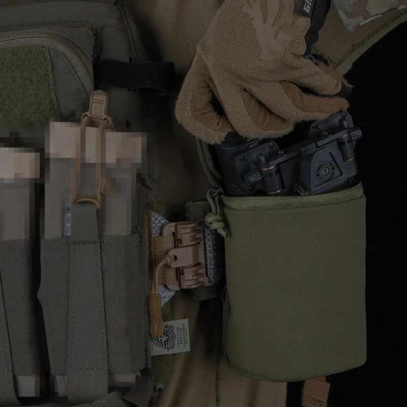 WOSPORT AN/PVS31 Бинокулярная сумка для хранения очков ночного видения MOLLE Webbing NVG