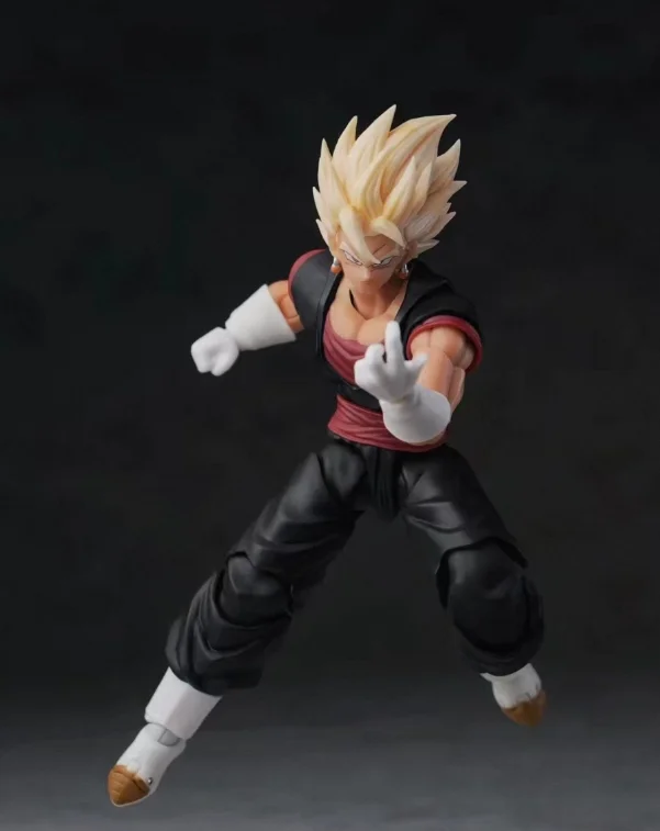 Фото 100% Оригинальная упаковка YGmw Studio Dragon Ball Z Weekly Color Version Vegetto 1/12 SHF OC&YG Weekly Color Vegito В наличии Аниме-модель №2