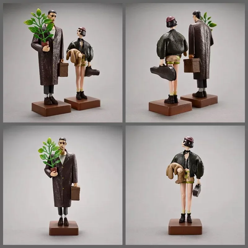 14 см аниме профессиональная фигурка Леона и Матильда статуя Декор ПВХ модель