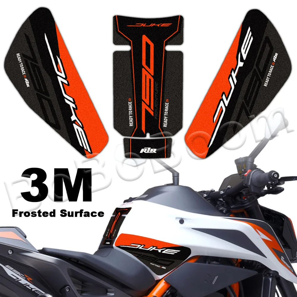

For KTM 790 DUKE 2020 2021 2022 Duke 790 3M Frosted Surface Tank Decal Gas Cap Motorcycle Protector Sticker Accessories