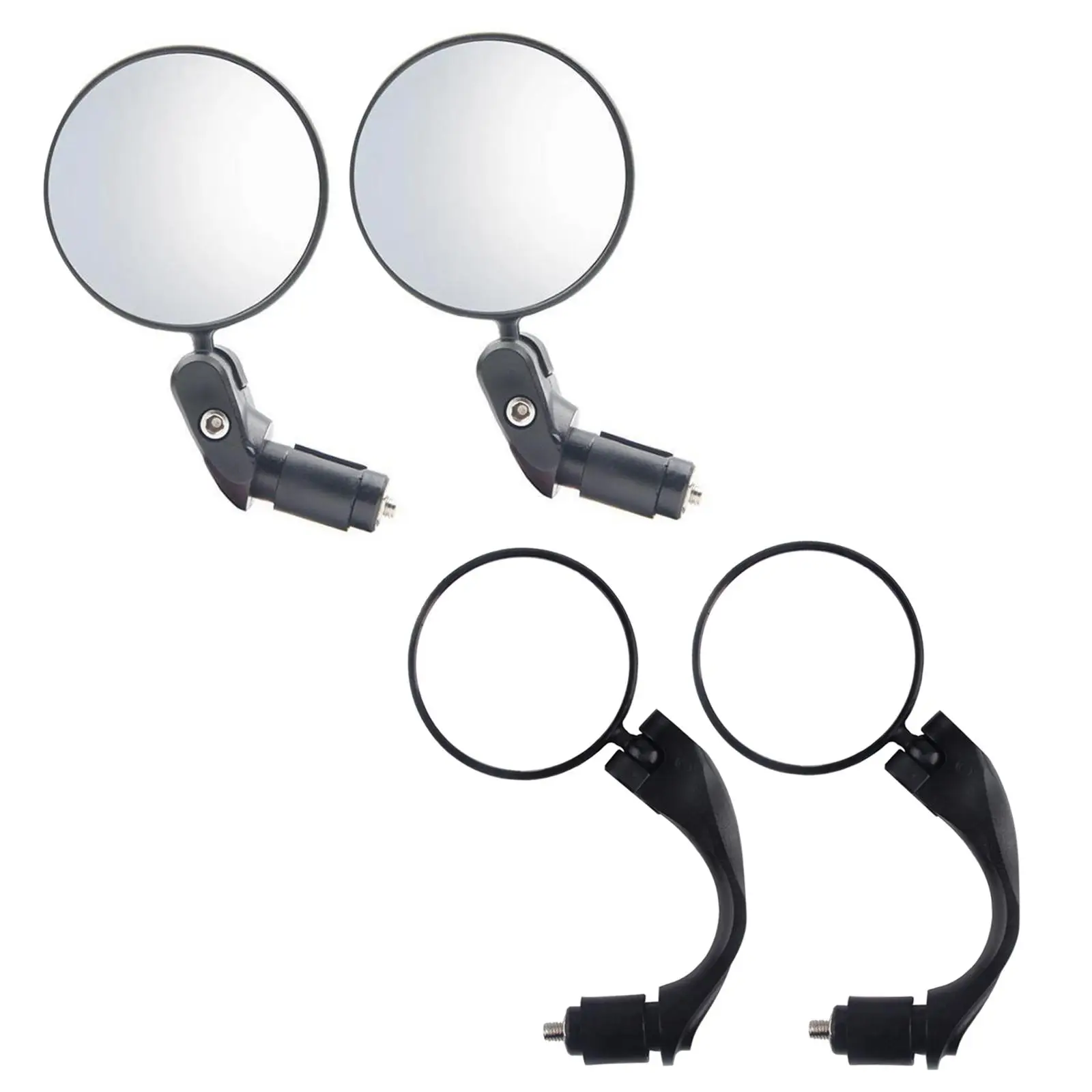 

2pcs Bike Rearview Mirror Rotate Mountain Reflector Bicycle Rear View Mirror
